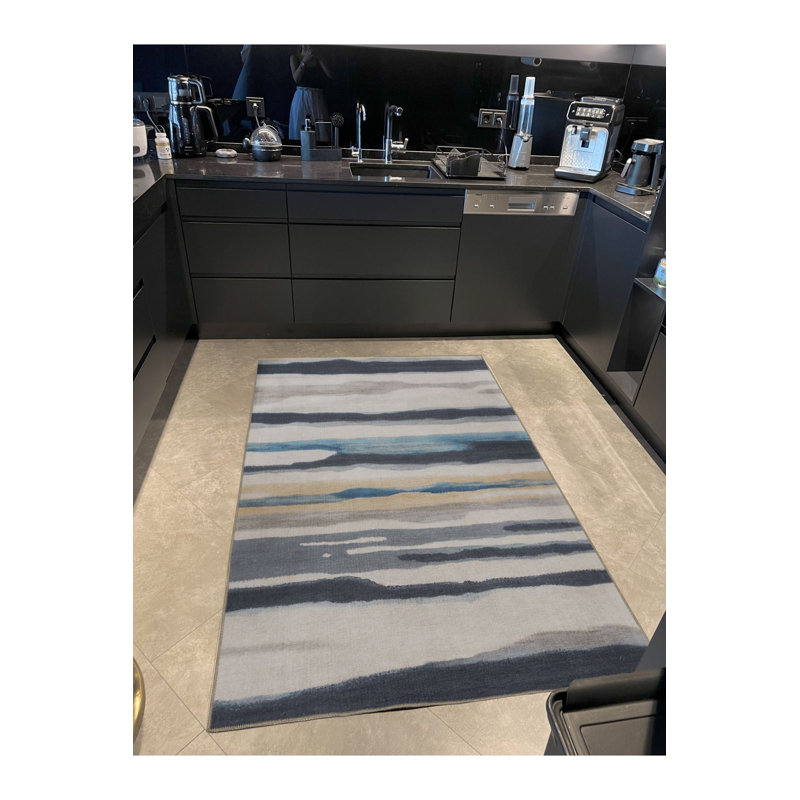 Tapis décoratif moderne Sydney Sydney, Sous-tapis rectangulaire de 3 pi 3 po x 4 pi 11 po