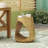 Eulla MGO Hollow Side Table，Wood-like texture-841958198