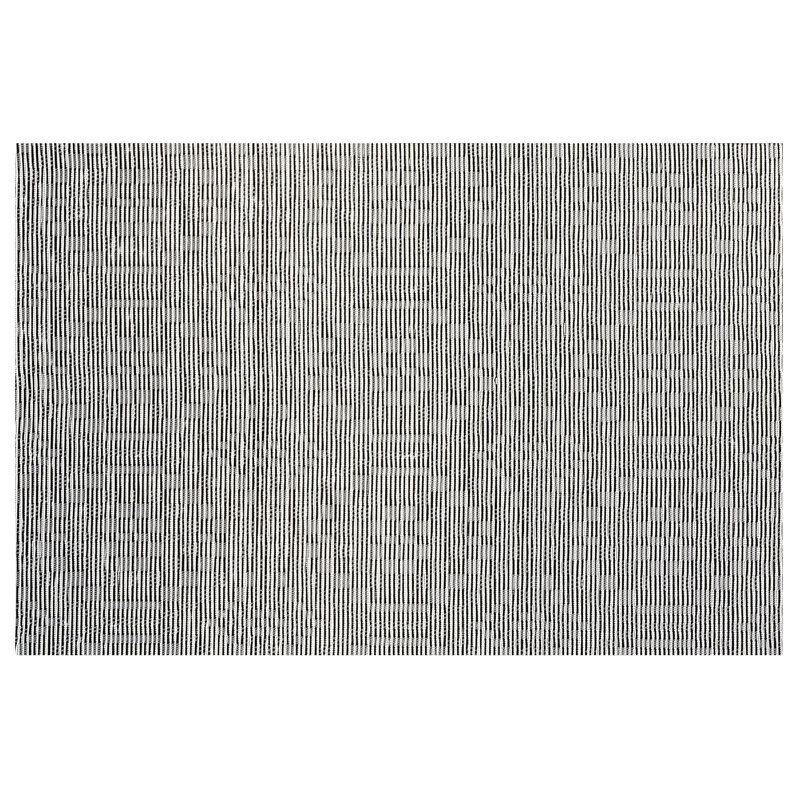 Napperon tissé en PVC rétro - ensemble de 12, Gris