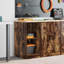 Solid Wood Single Storage Cabinet ( 85cm H x 40cm W x 51cm D)-174257956