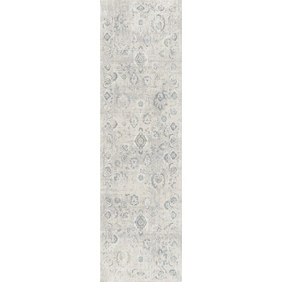 Tapis ivoire / gris Felda