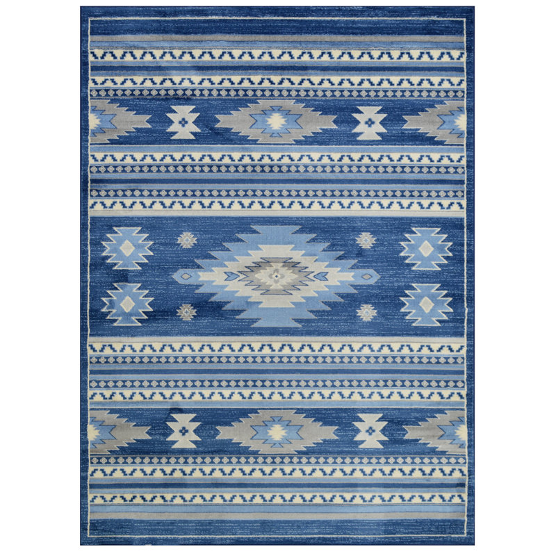 Southwestern Indoor Rug, Rectangle 5' x 7'