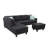 Rivet - Trimmed L - Shaped Sofa