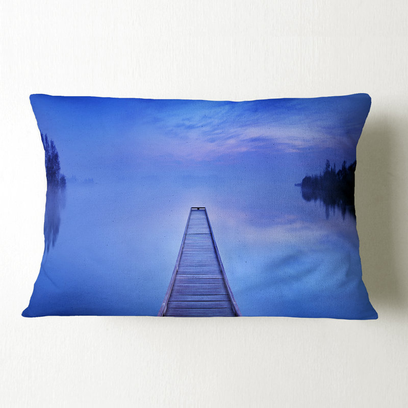 Coussin Jerry at Blue Dawn Panorama - Pier & Bridge