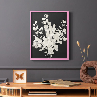 Misty Branches II, reproduction encadrée - bois massif