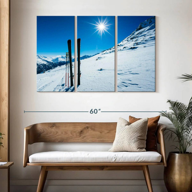 Piste de ski Sirci Sunlit, H 32 po x l 50 po