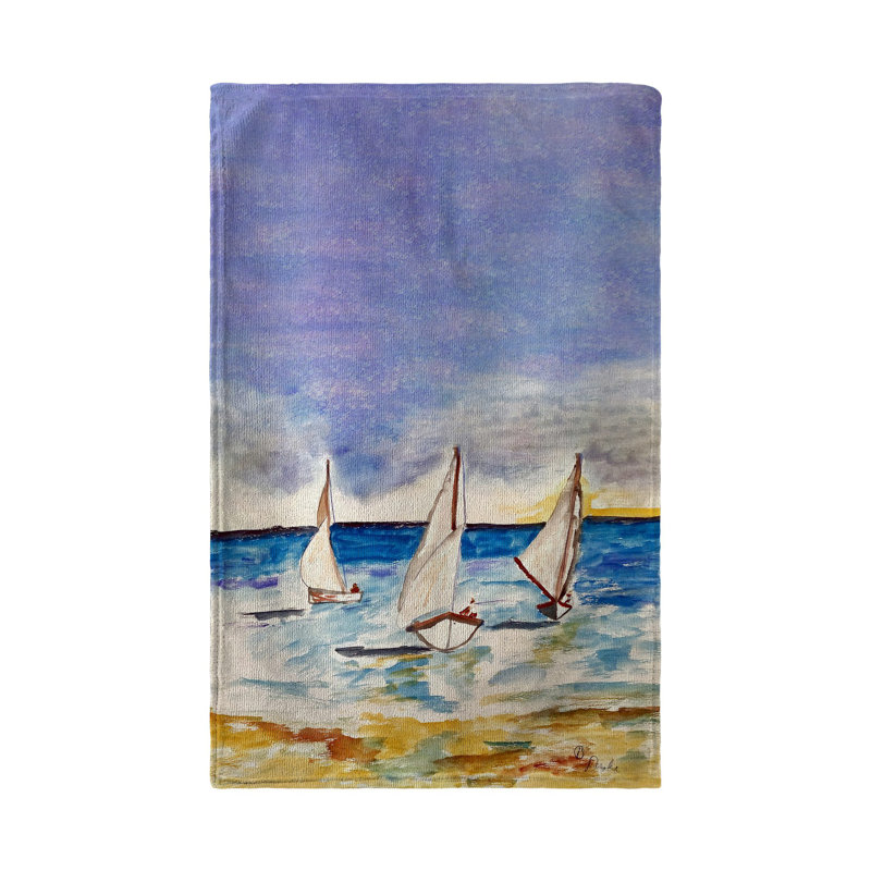 Serviette de cuisine Three Voiliers