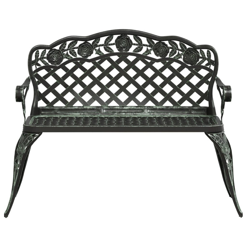 Banc de jardin en fer Essye, Vert