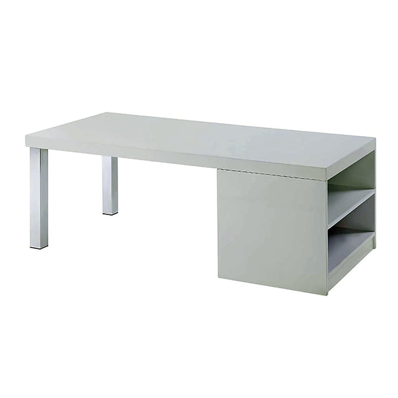 White High Gloss and Coffee Table