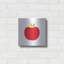 Pomme rouge par Ann Kelle - reproduction d'art sur métal sans cadre-757572767