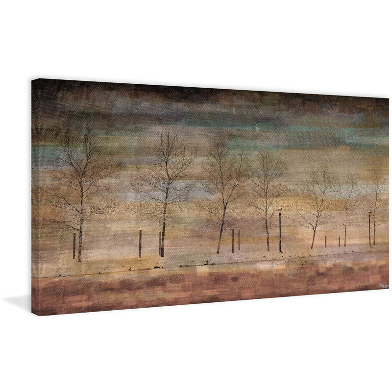 Parvez Taj - Wrapped Canvas Painting, 30cm H x 61cm W x 3.8cm D