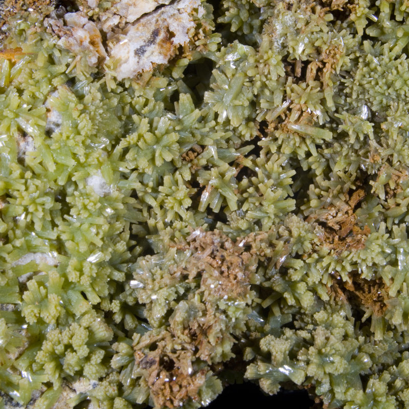 Pyromorphite Crystal Cluster. Daoping Mine