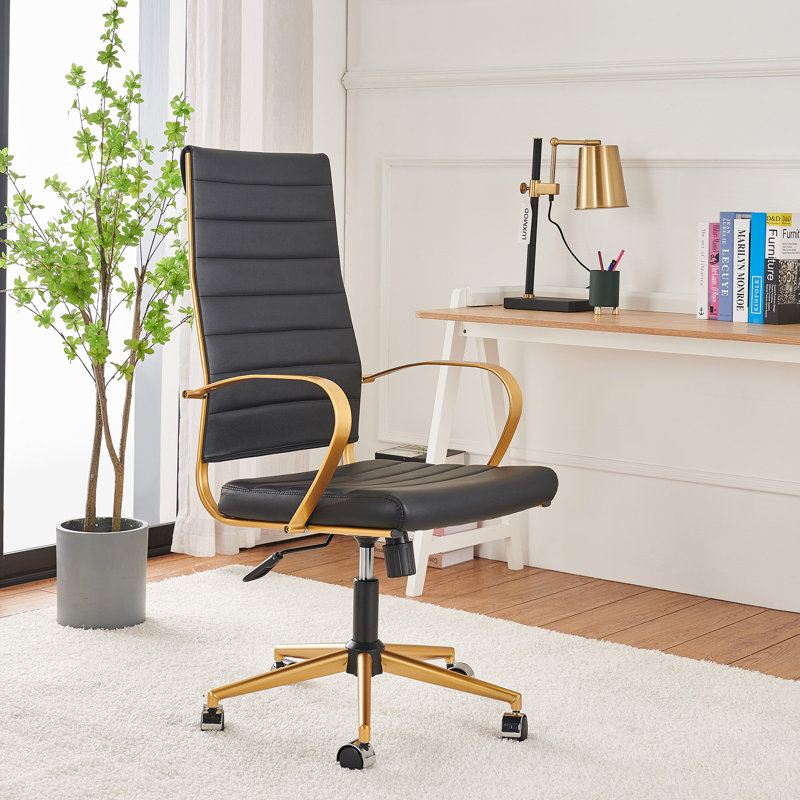 Everly Quinn Ramiro Executive Chair, Black