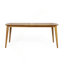 Table de salle à manger d'extérieur avec structure en bois d'acacia