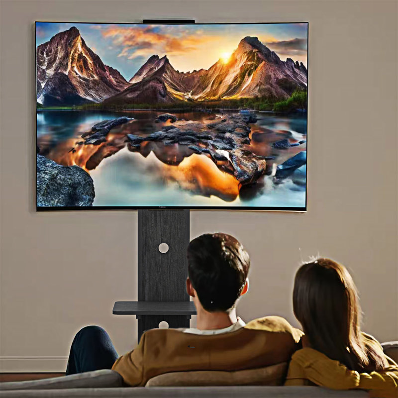 Meuble télé Chariot télé mobile avec tiroir à tirer