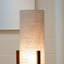 LAMPE DE TABLE MODERNE EN BOIS DE NOYER Tona