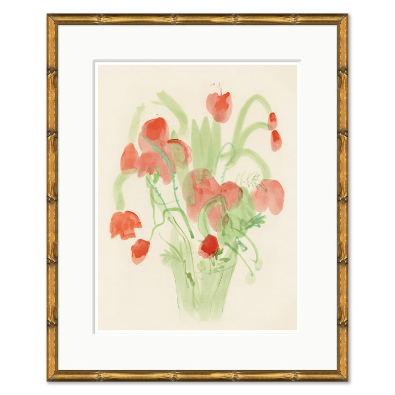 Rose & Tulips Print by Dufy