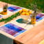 Napperon abstrait en polyester