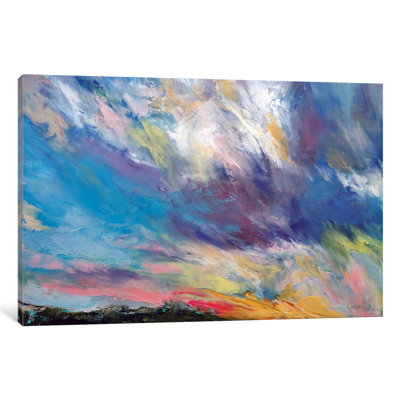 Clouds At Sunset by Michael Creese - Wrapped Canvas Painting