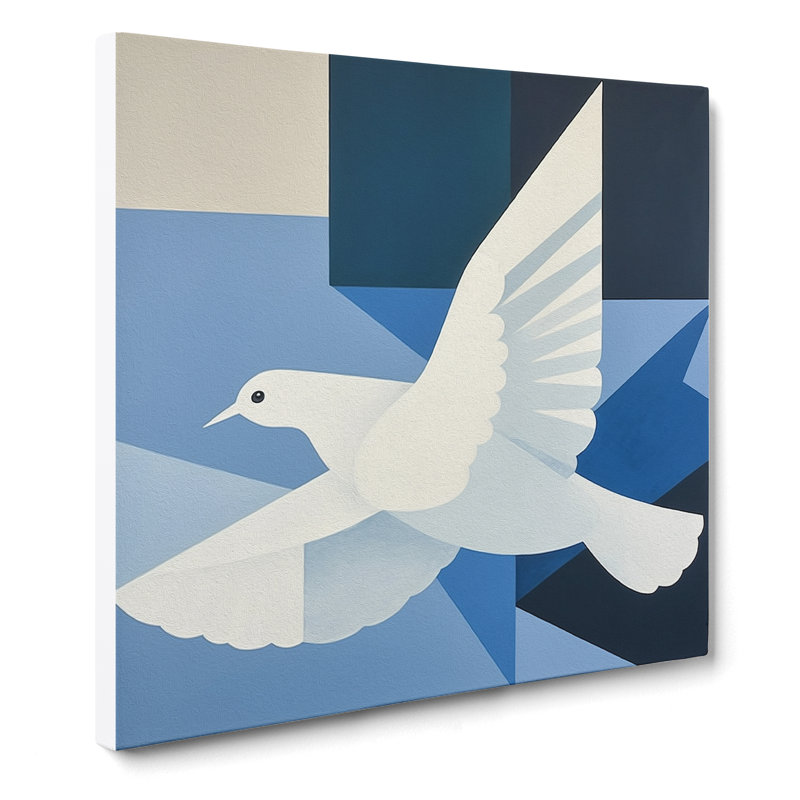 Modern Wall Art - Wrapped Canvas, 50cm H x 50cm W x 3cm D