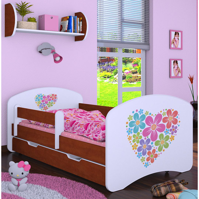 Mantorville Cabin Bed Themed Beds with Storage Included, Brown