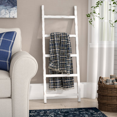 Wooden 4.5 ft Blanket Ladder