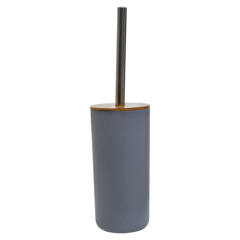 Lemay Free-Standing Toilet Brush & Holder, Grey