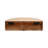 Kristie Half-circle Mango Solid Wood Floating Shelf with Drawer-854511534