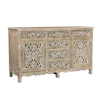 Harleen 66'' Solid Wood Sideboard