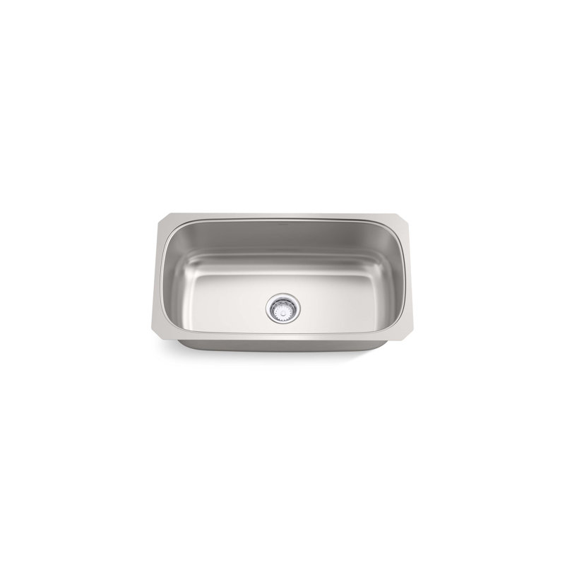 Évier de cuisine encastré à simple cuve 32 1/4 po Valton