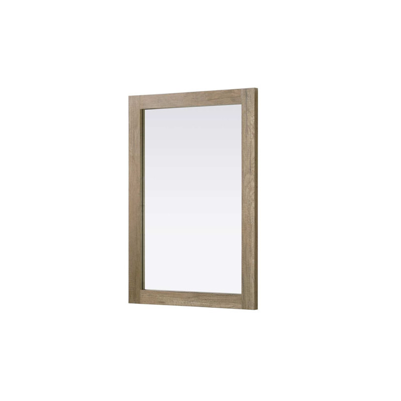 Miroir Noah, 32 po x 22 po, Rectangulaire, Chêne naturel