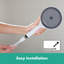 Hansgrohe Designflex Textile Handshower Hose, 63"-2095348656