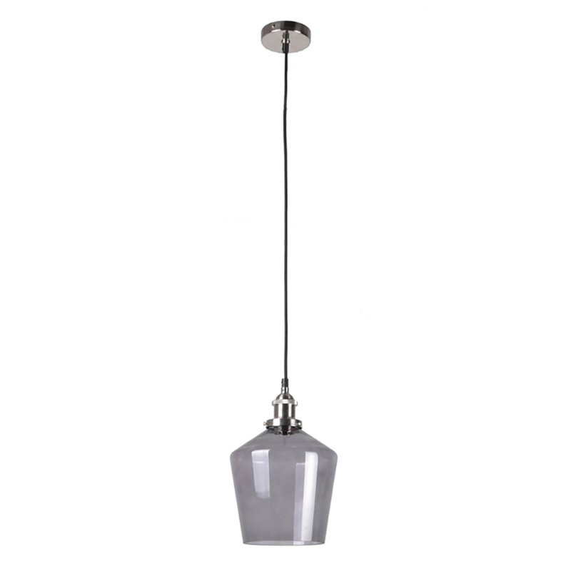 Motour 1 - Light Dome Pendant, Silver, Grey