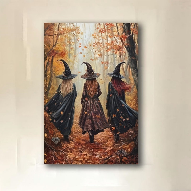 «Three Witches Forest», art mural 24 po x 36 po