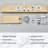 Shower Panel System, 6 Shower Modes, LED and Display Shower Panel Tower, Rainfall, Waterfall, Brushed Gold, Tub Spout, Hand Shower Head 59" Hose, Stainless Steel Wall Mount Shower Set