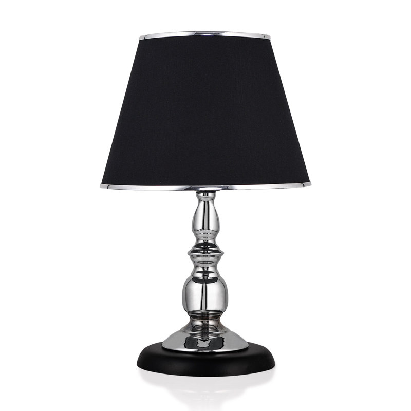 Lampe de table en métal, Argent