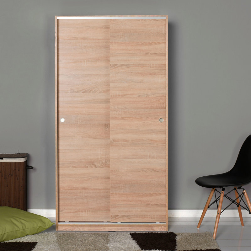 Gerling 2 Door Manufactured Wood Wardrobe, Sonoma