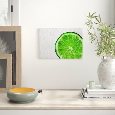 Lime with Tonic Photographic - Wrapped Canvas