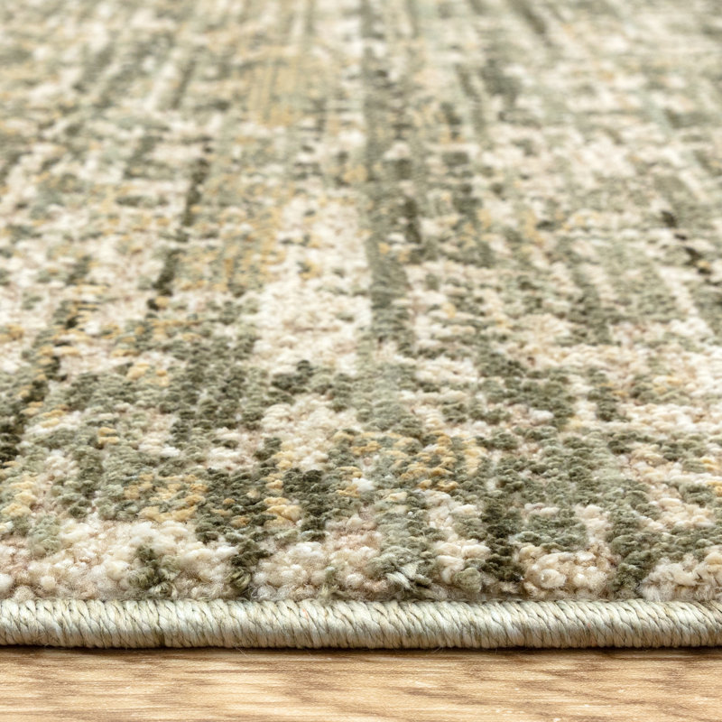 Madeleine Patina Green Area Rug, Rectangle 160 x 240 cm