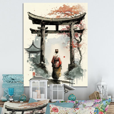 " Asian Female III " Painting Print