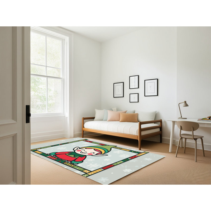 Tapis de Noël, Rectangulaire 8 pi x 12 pi