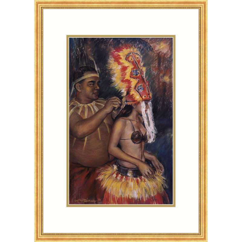 Preparing for the Ceremony by Chen Xiaoping - Single Picture Frame Print