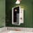 16X24 Inch Bathroom Cabinet With Mirror Shelf - White Metal Frame, Adjustable, Recessed Storage Mirror, Adjustable-1539561887