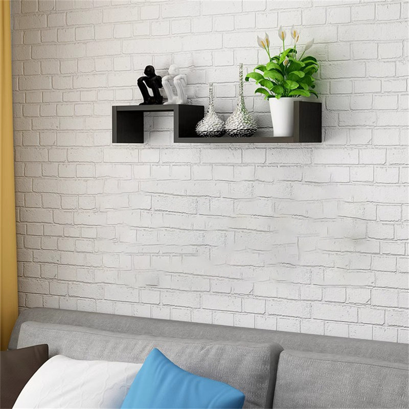 Cushendun Floating Shelf, Black