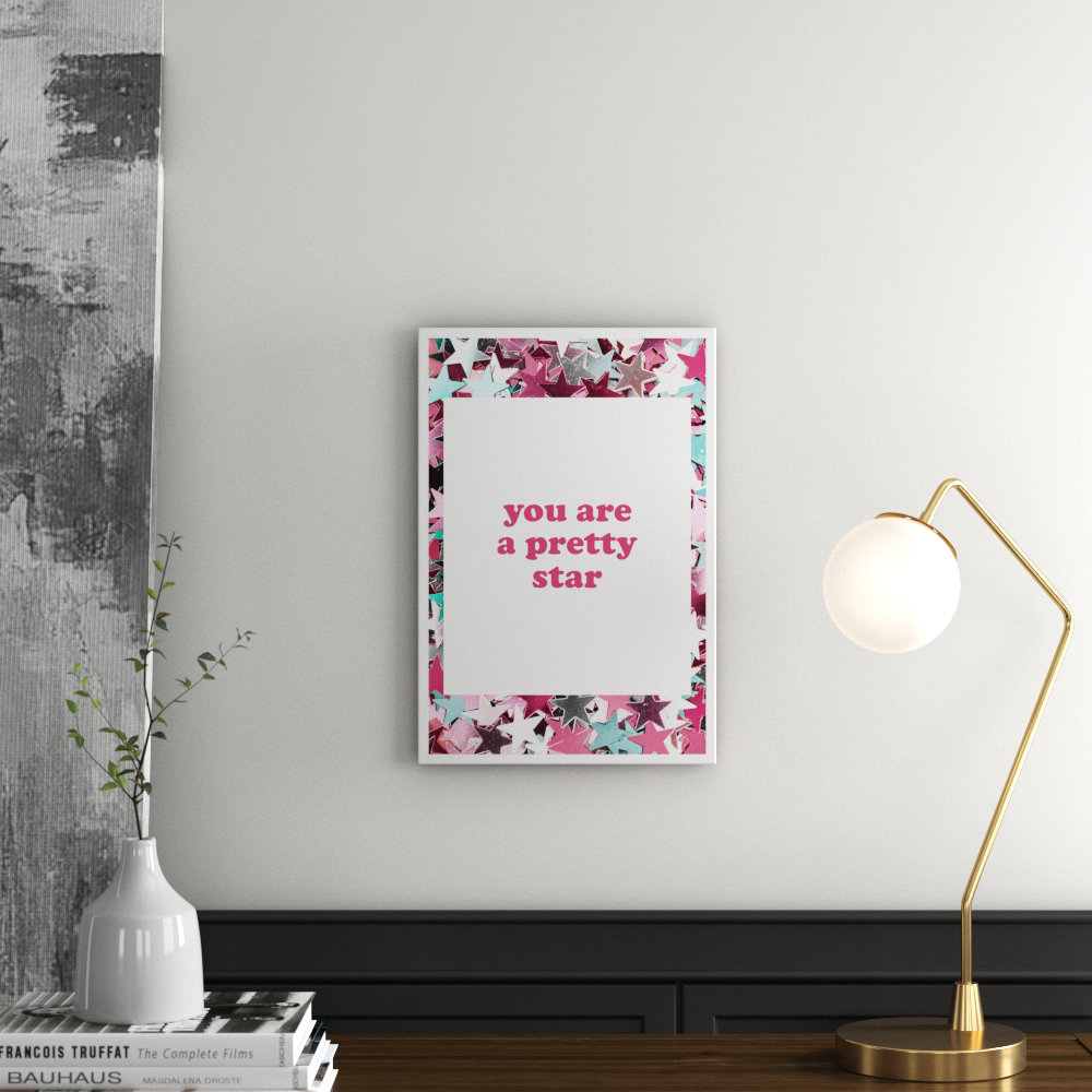 'A Pretty Star' Textual Art