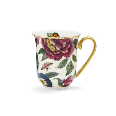 Spode, Creatures Of Curiosity - Cream Floral Mug