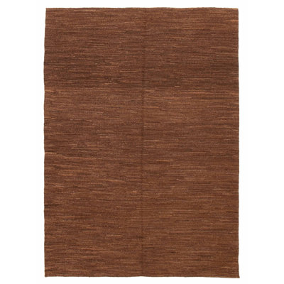 Kilim brun naturel 6 pi 10 po x 9 pi 7 po