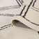 Cherle Moraccan White Power-Loom Area Rug