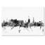 « édimbourg écosse horizon », impression encadrée, impression sur toile tendue-22538446