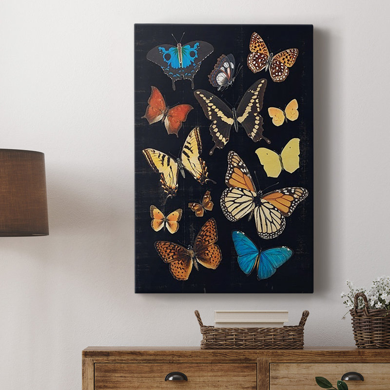 " Collected Flutter IV ", 18" H x 12" W x 1" D